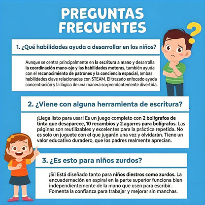 Libro Mágico de Escritura Infantil
